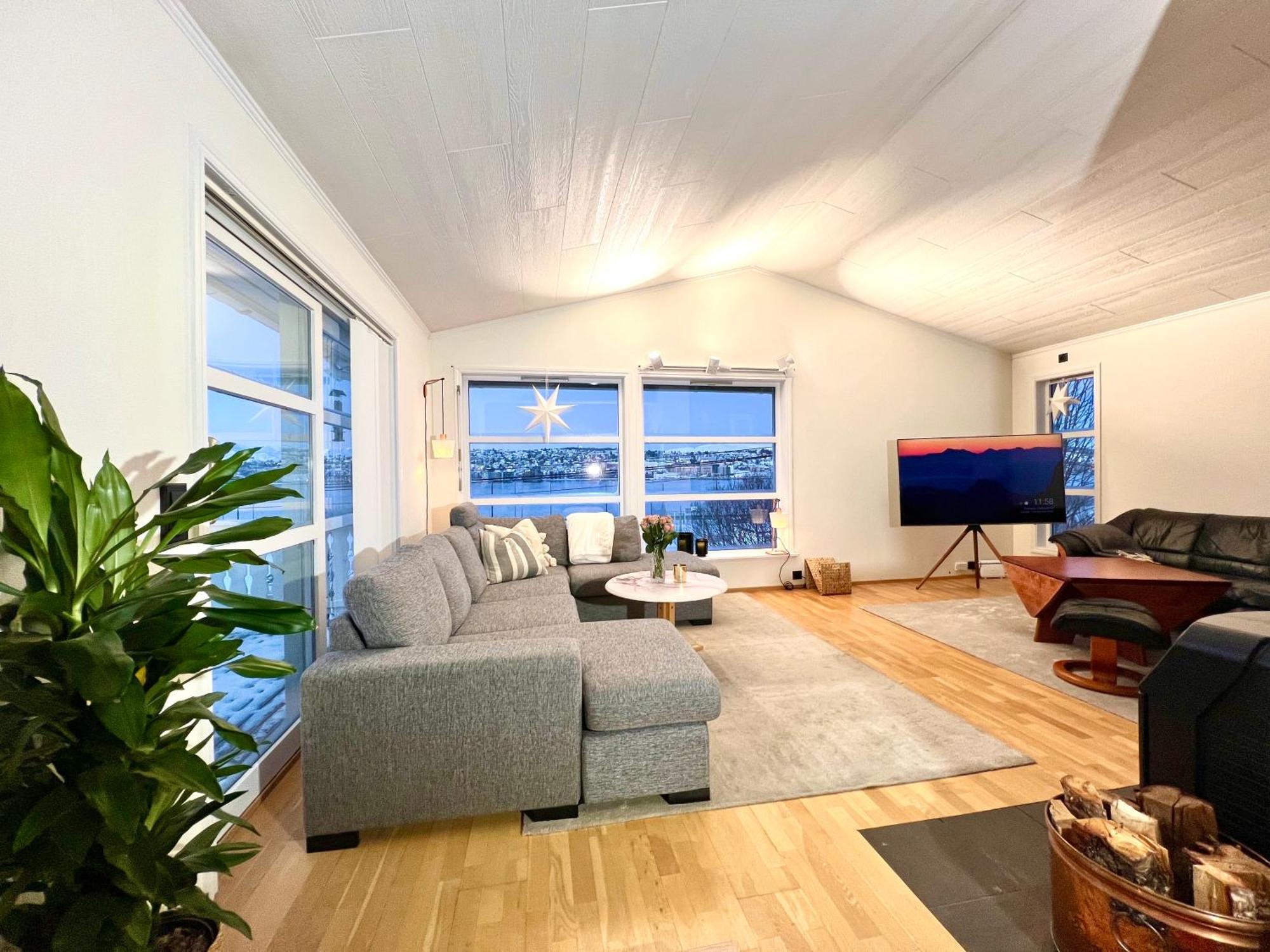 Fjord Bliss - Free Parking Ferienhaus Tromsø